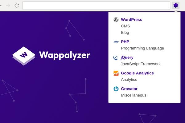 Wappalyzer Technology Profiler Chrome Chrome 