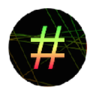 Colored Hashtag for Trello
