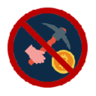 No Bitcoin miners