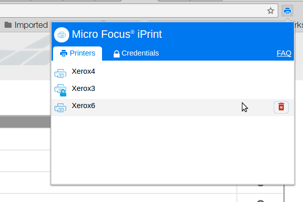 Micro focus iprint как добавить принтер